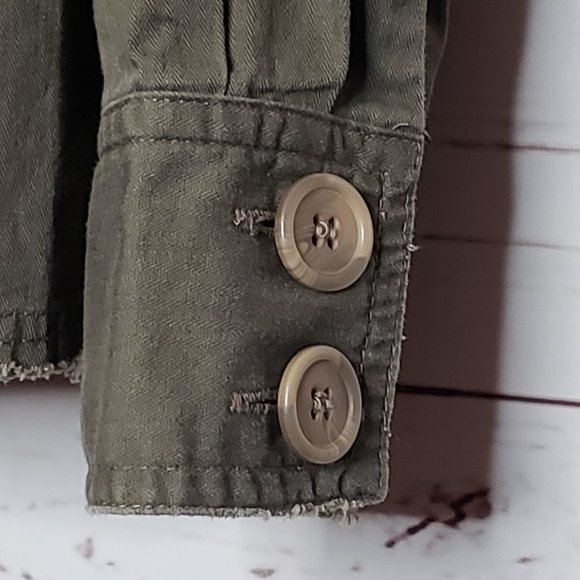 Alpinestars Olive Green Military Shirt Jacket - Picture 5 of 13